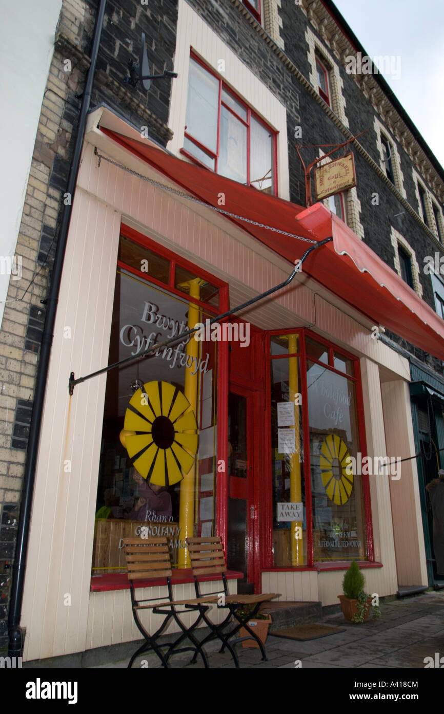 The Quarry Shop organic wholefood restaurant Machynlleth Powys Wales