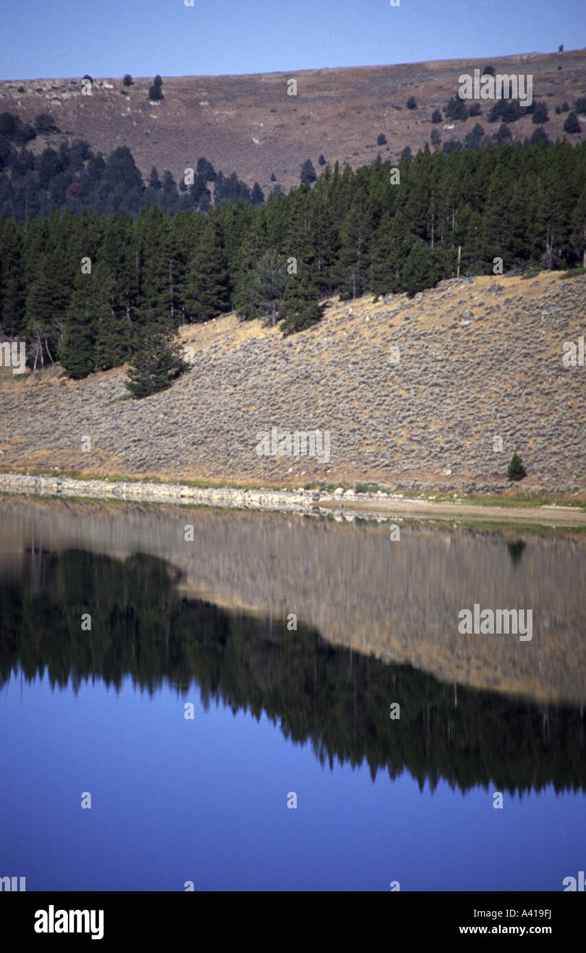 Meadow Lark Lake, Wyoming, USA Stock Photo