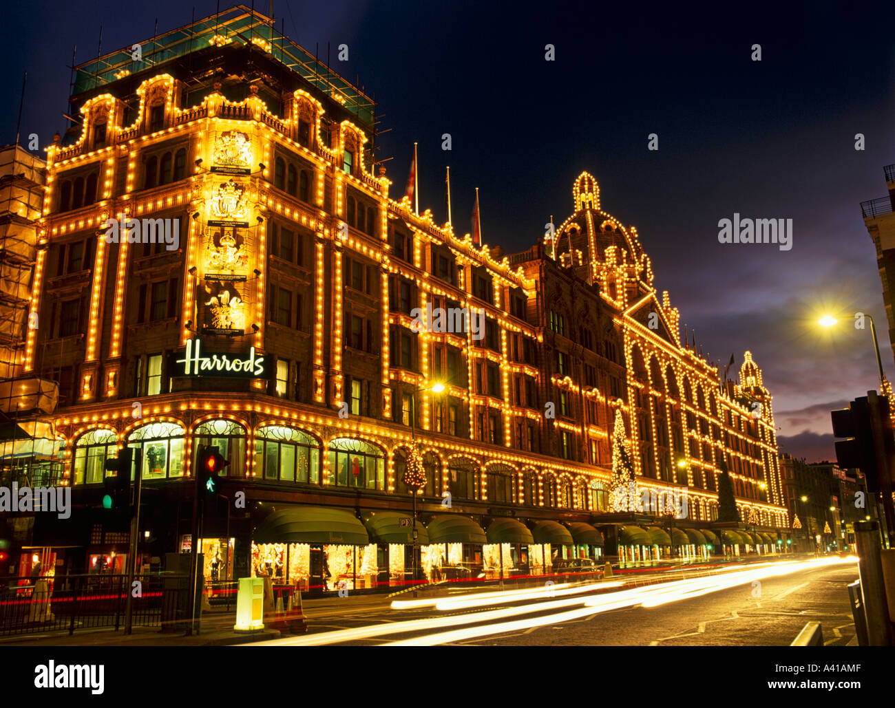 Harrods Knightsbridge London U.K. Europe Stock Photo Alamy