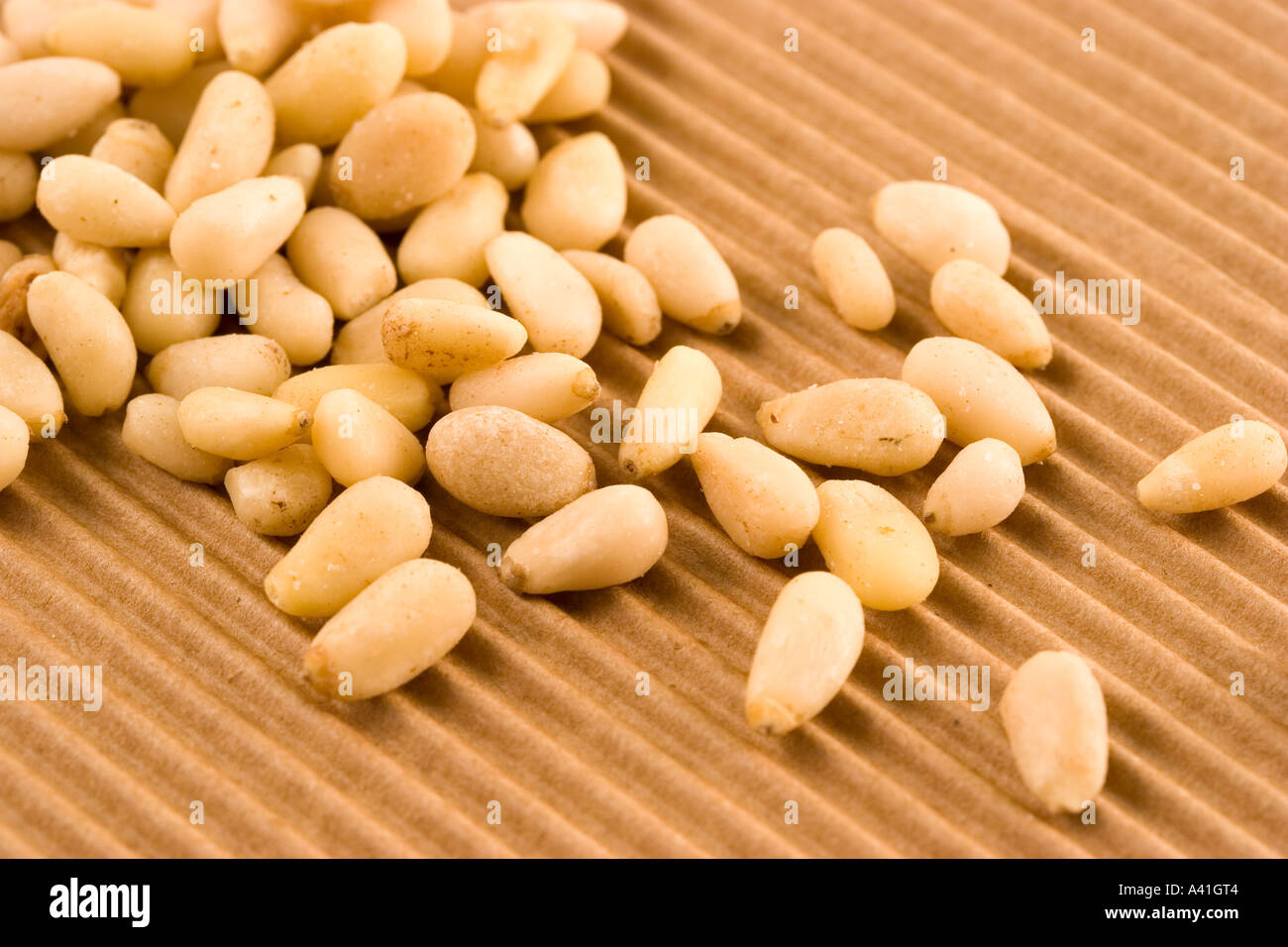 Healthy low GI nuts Stock Photo