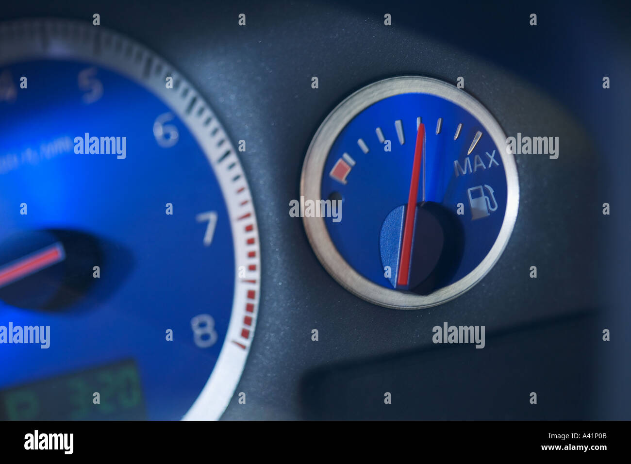 Car dashboard gas hires stock photography and images Alamy