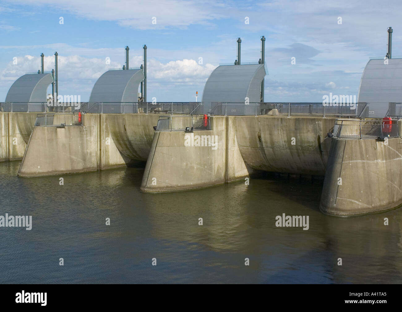 Cardiff Bay barrage Stock Photo