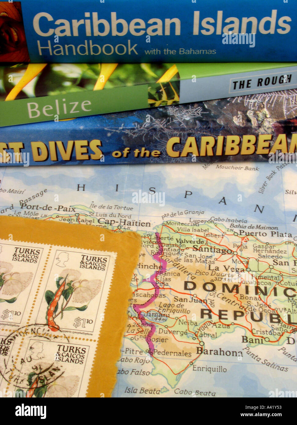 Caribbean guidebook Best Dives of the Caribbean map of the Caibbean