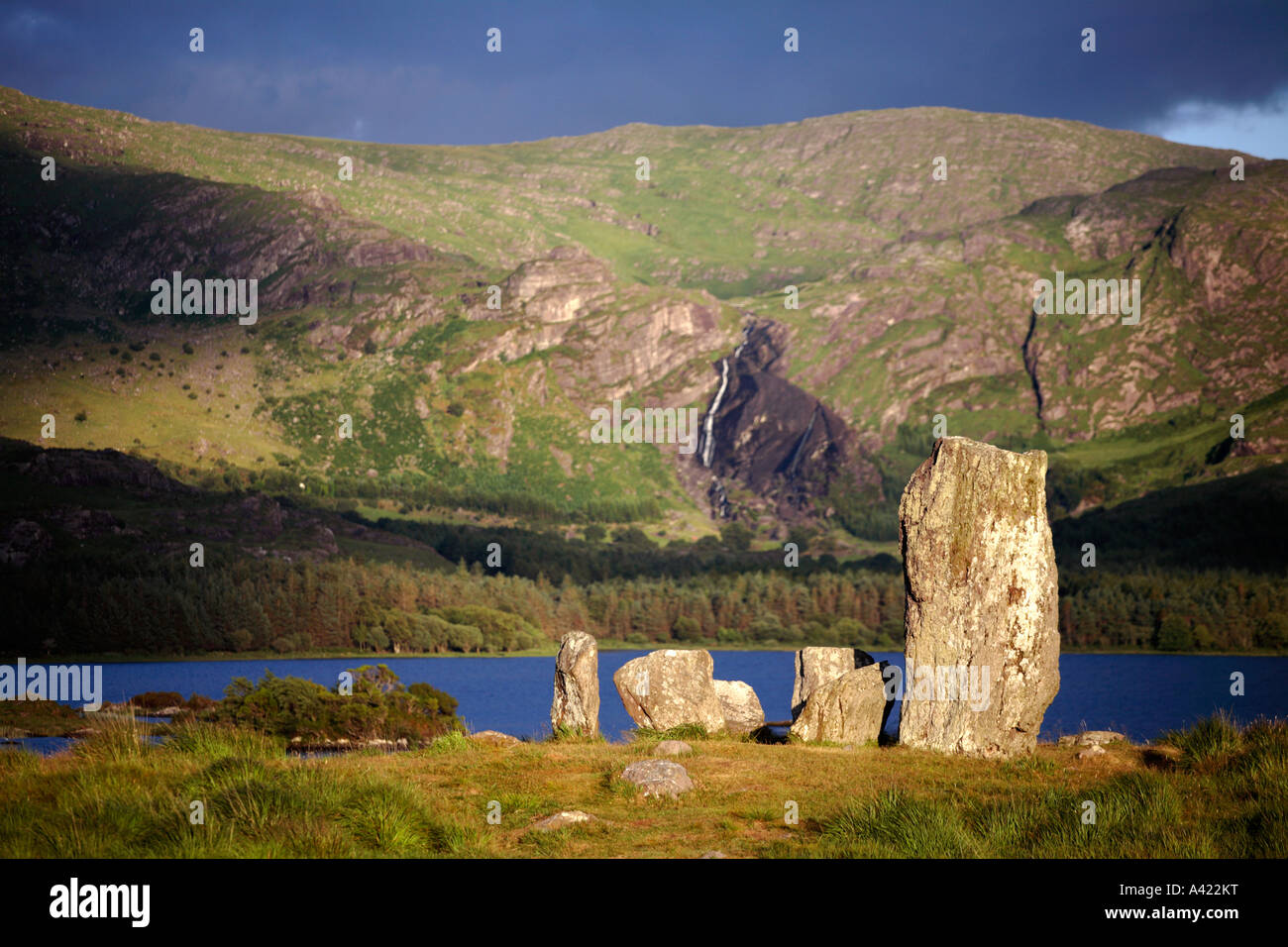 Uragh stone circle, Co Kerry, Republic of Ireland Stock Photo Alamy
