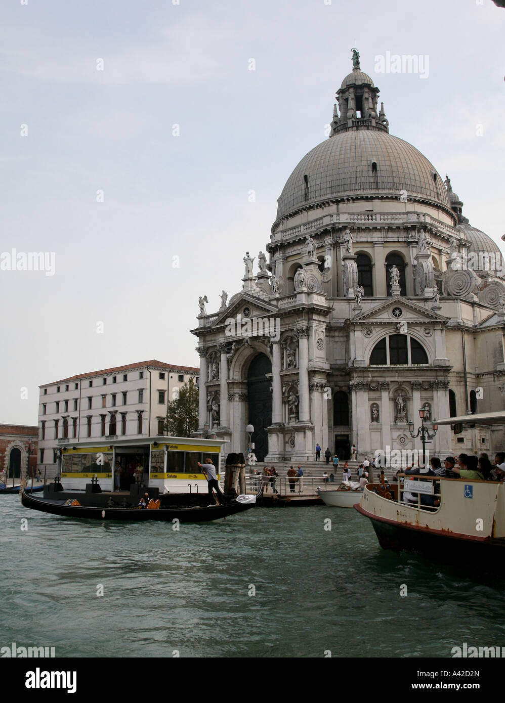 Italy Venice Gondola on the Grand Canal Stock Photo - Alamy