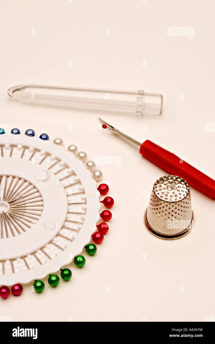Still life pin pins sewing pins craft hi-res stock photography and ...