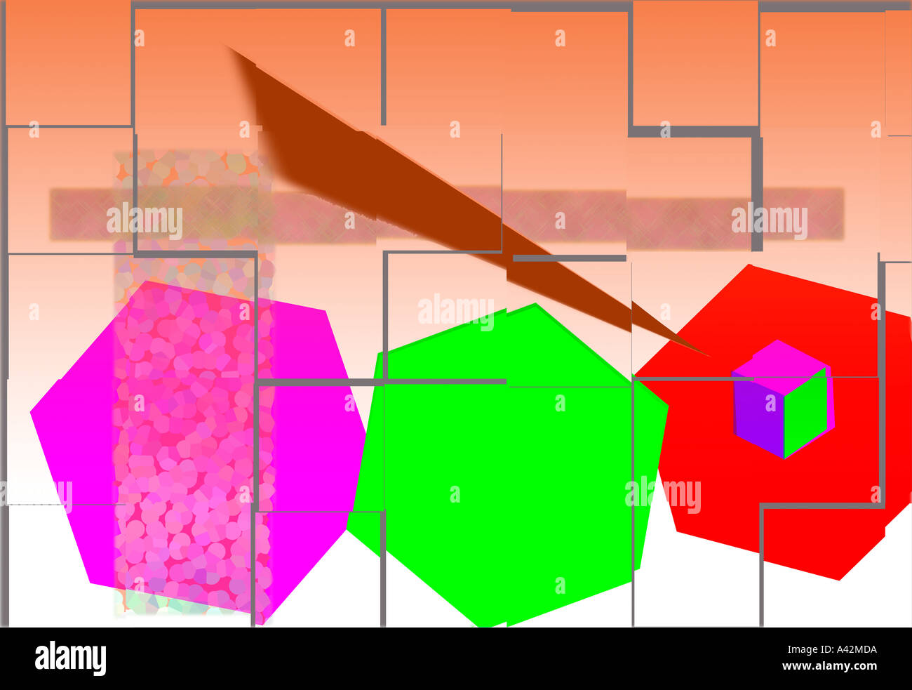 Abstract impressions title page Stock Photo Alamy