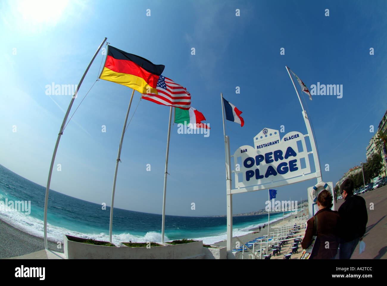 Opéra plage nice hi-res stock photography and images - Alamy