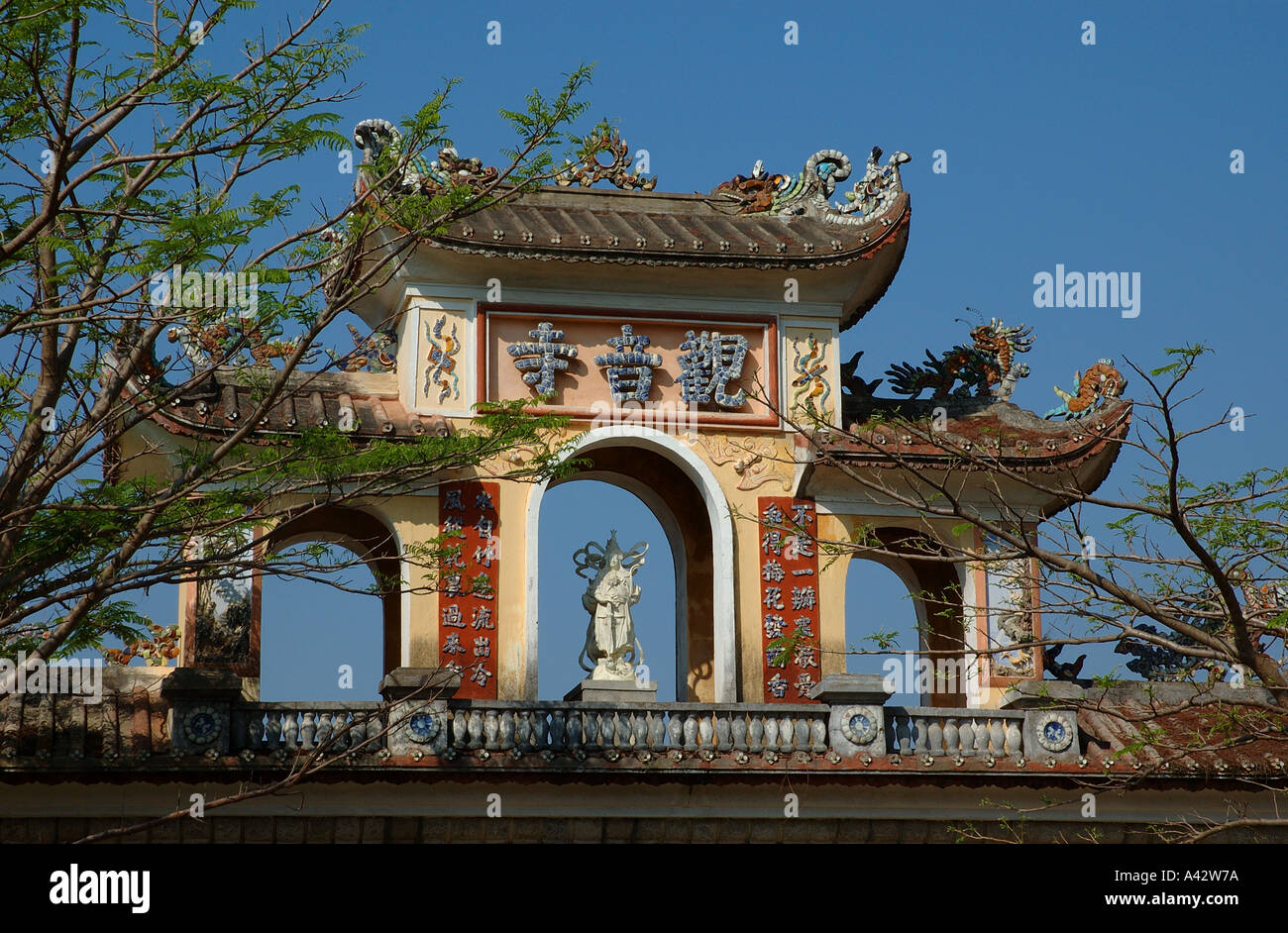 Lam Ty Ni Pagoda Dalat Southern Highlands Vietnam Viet Nam South East ...