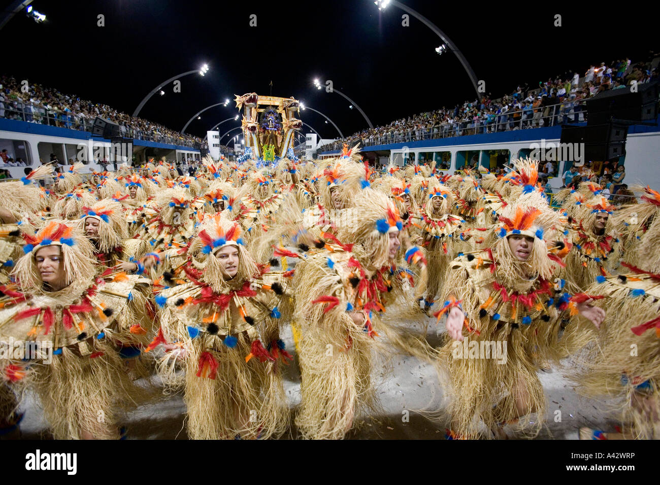 Sao Paolo Carnival Brazil Stock Photo