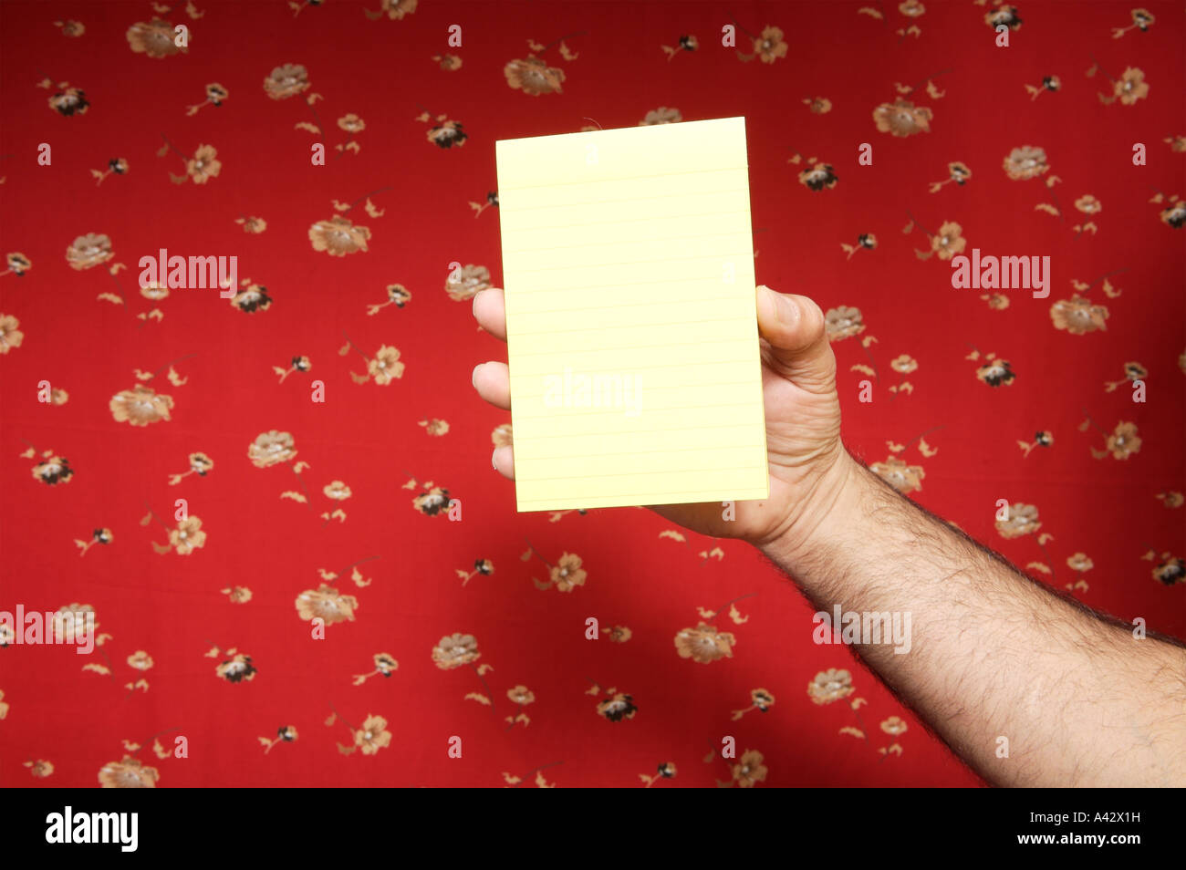 blank sign blank note pad Stock Photo - Alamy