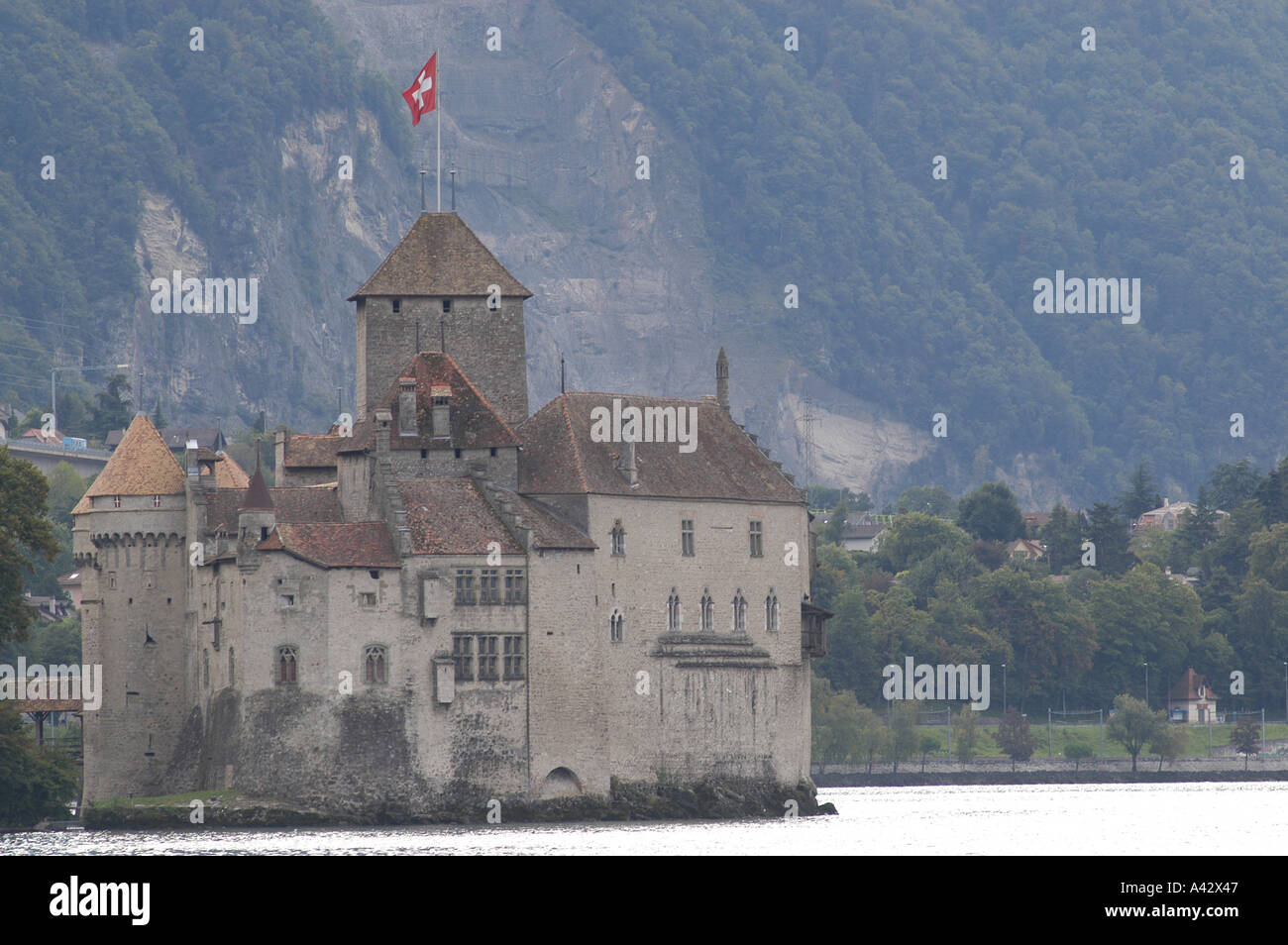 Chillon castle Stock Photo