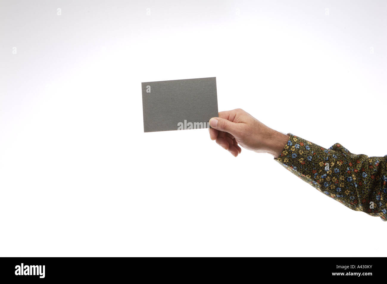 hand arm blank sign Stock Photo - Alamy