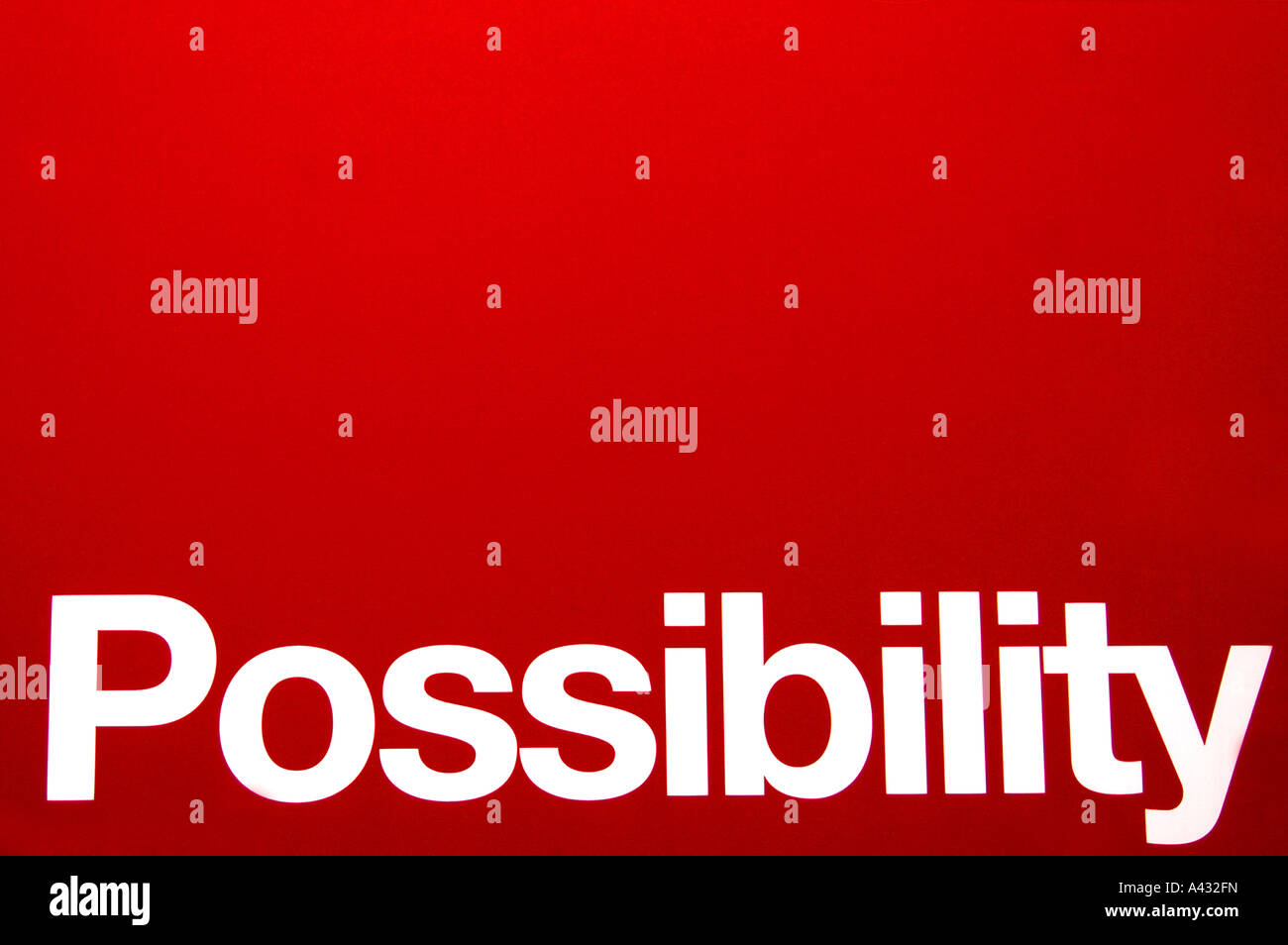 It's a Possibility Stock Photo