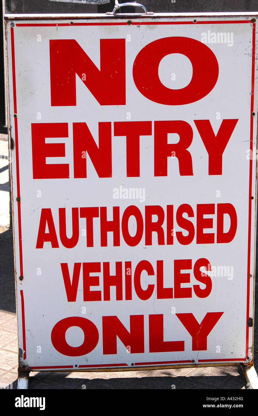 No Entry While Racing Vehicle entry hi-res stock photography and images - Alamy