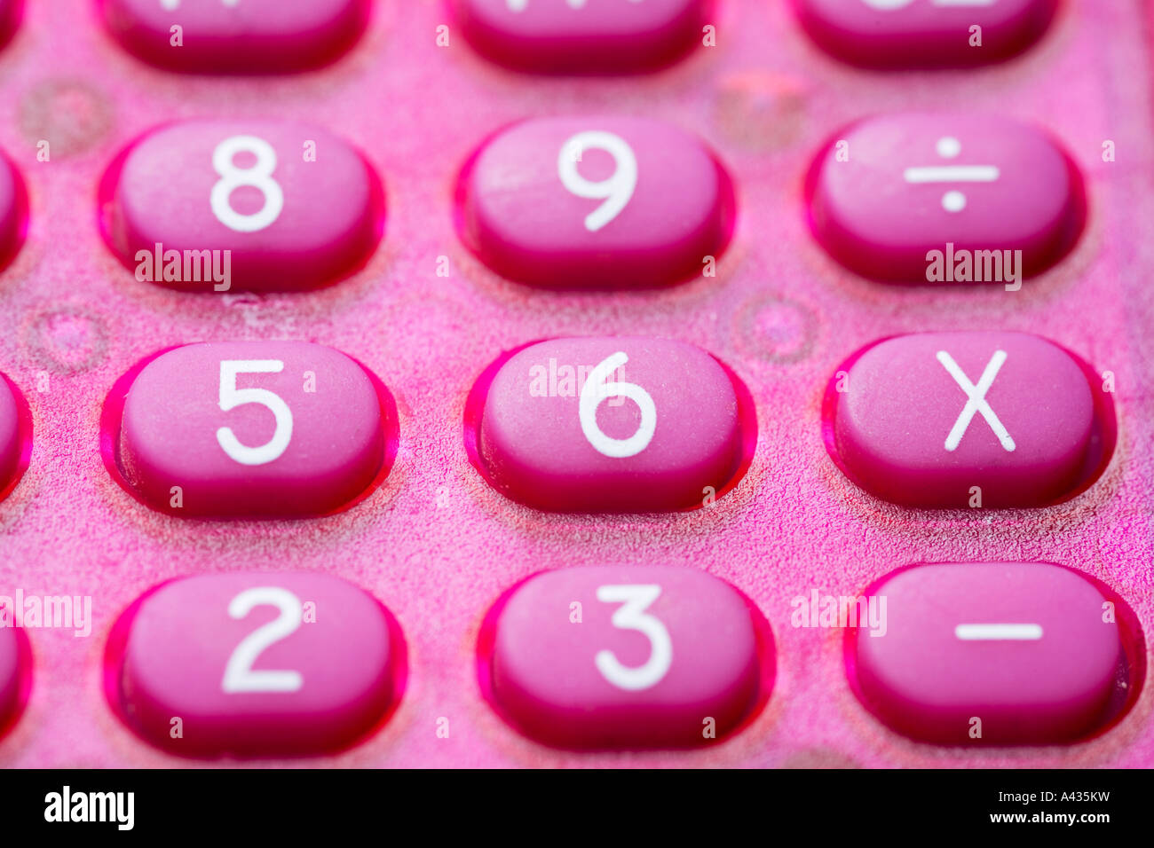 Pink Point Counter Pink calculator hi-res stock photography and images - Alamy