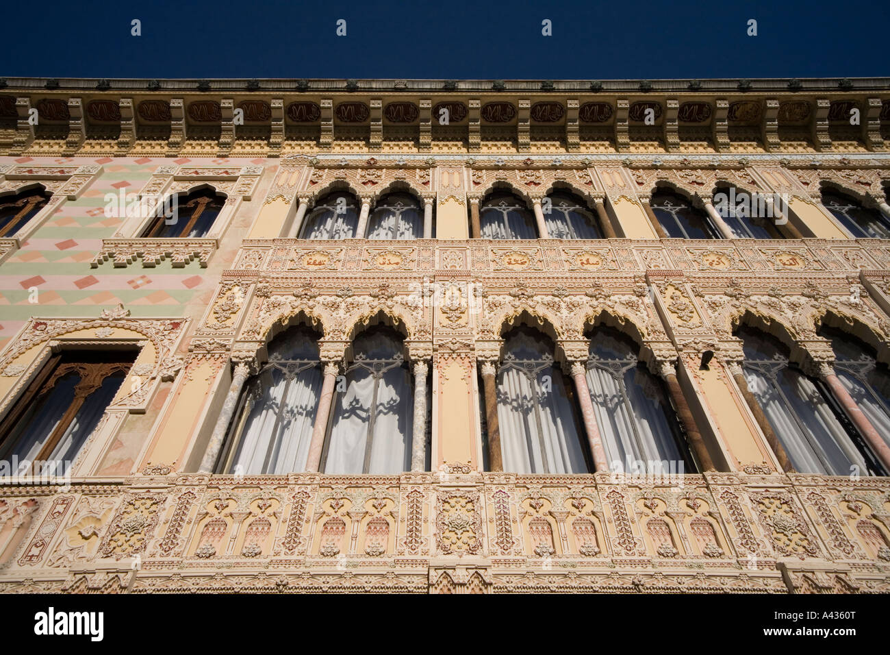 Villa Crespi - aristocratic palace in Morocco style. Orta San Giulio, Verbania, Italy Stock Photo