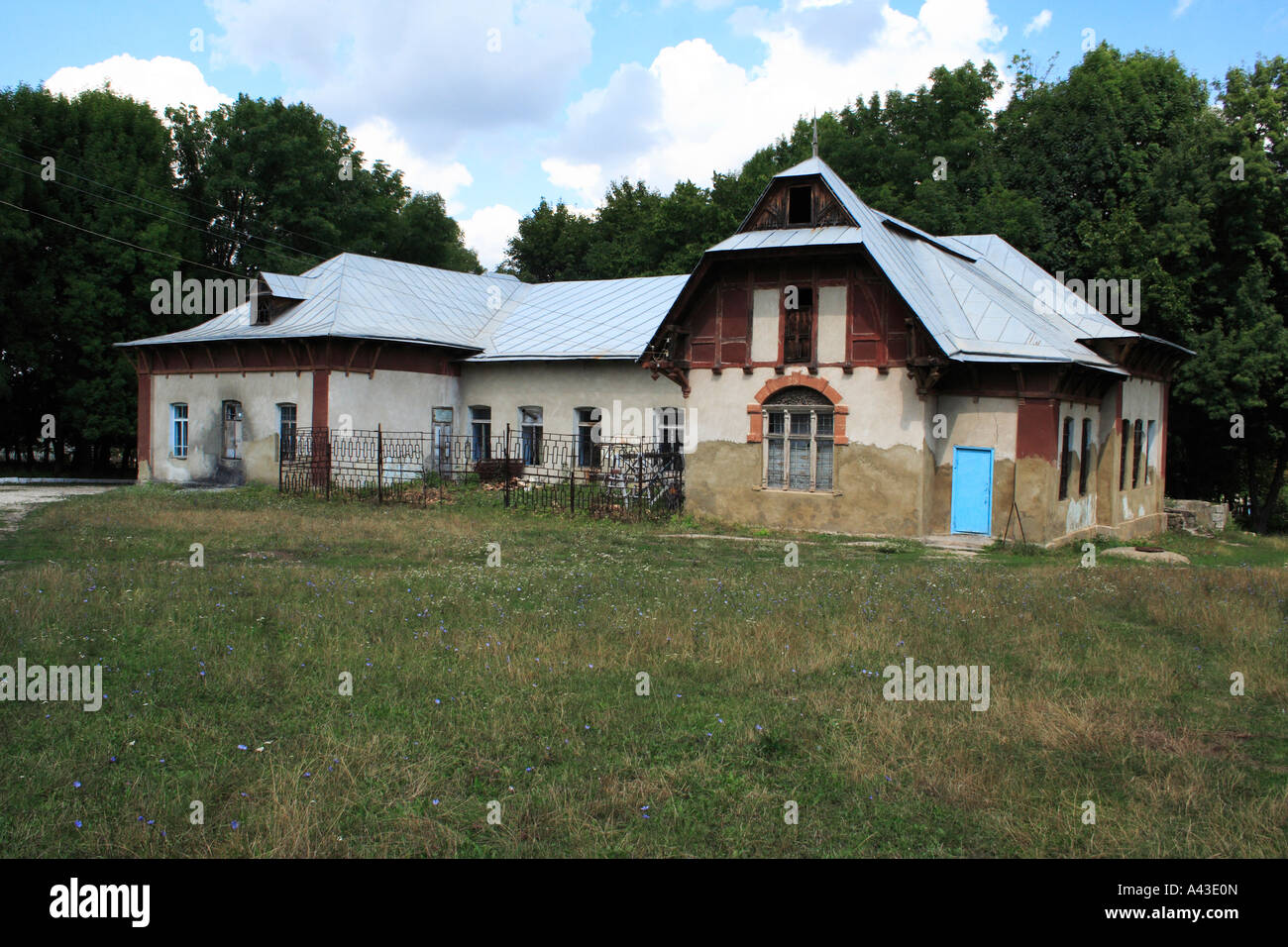 House of I Bogdan Cyhyrestii d Sus Moldova Stock Photo