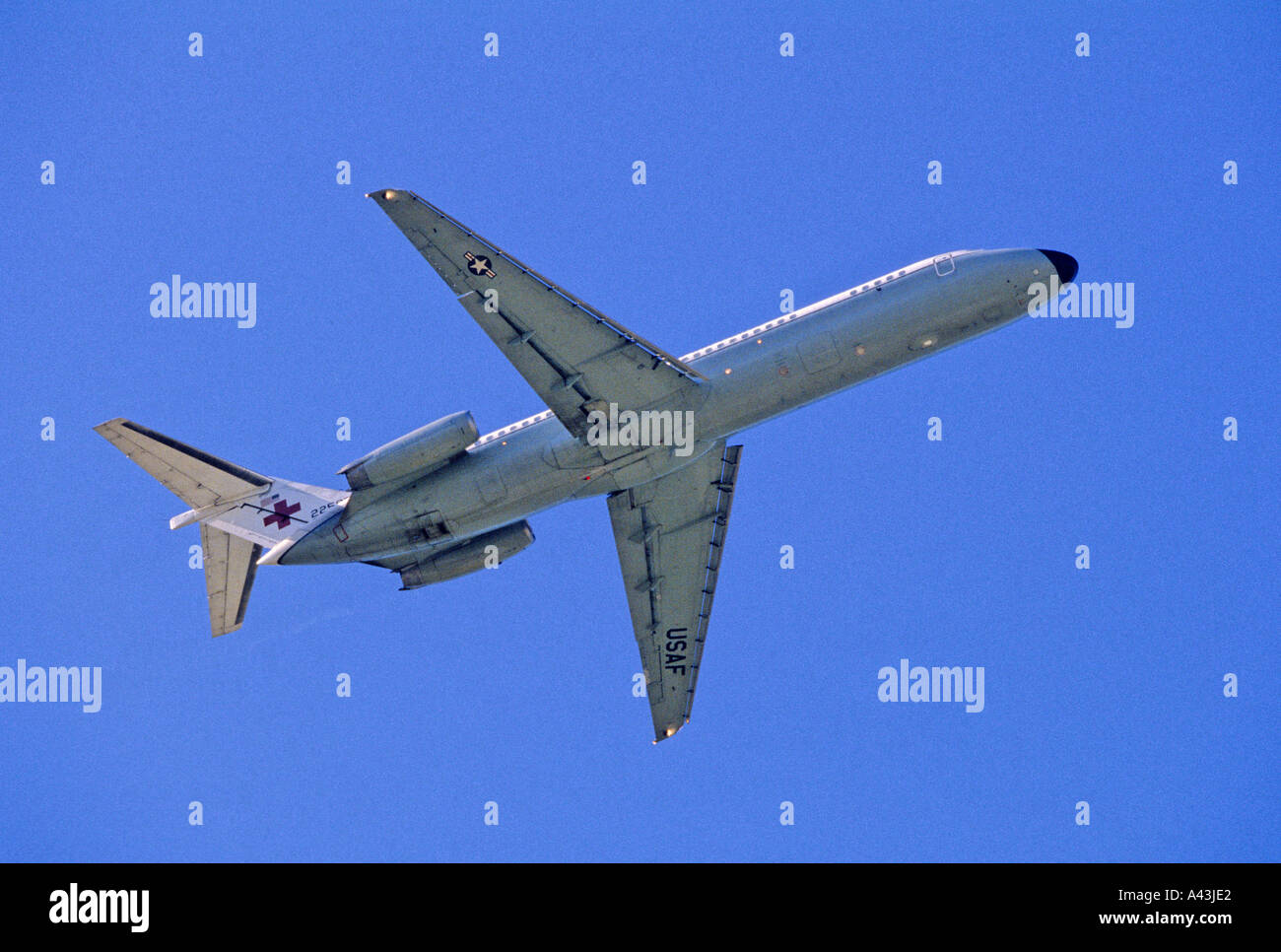 US Air Force C-9 Nightingale Stock Photo