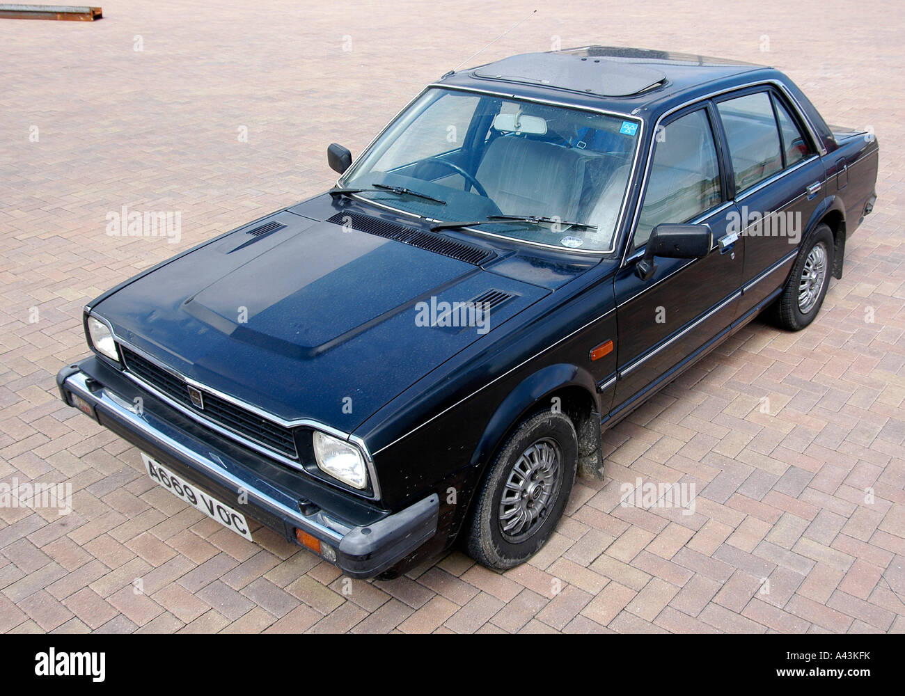 Triumph Acclaim car, joint BL/Honda project which produced the identical Honda Accord Stock Photo