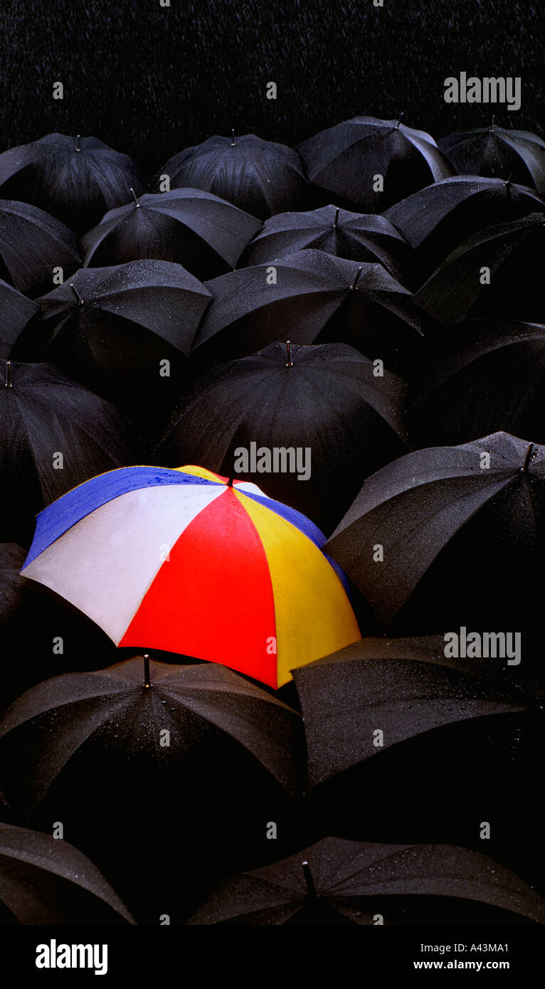 why umbrella is black in colour