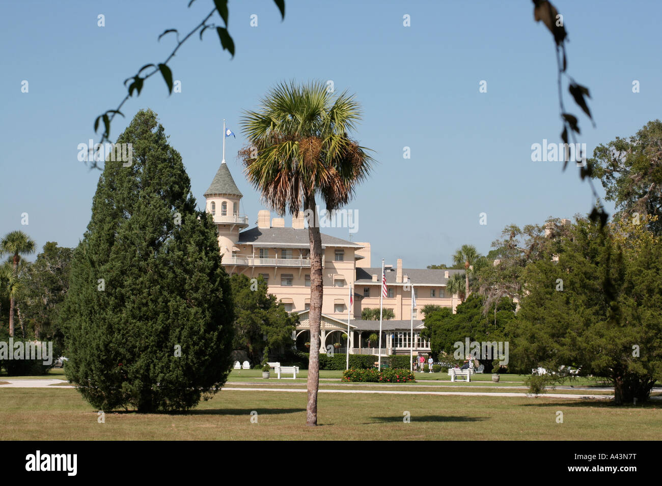 Jekyll Island Club Stock Photo Alamy