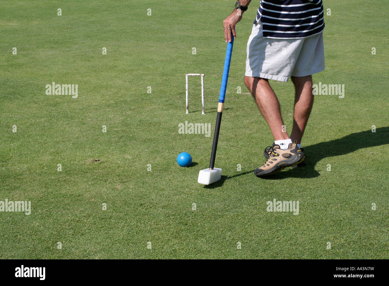 Croquet Court, Jekyll Island Club Stock Photo Alamy