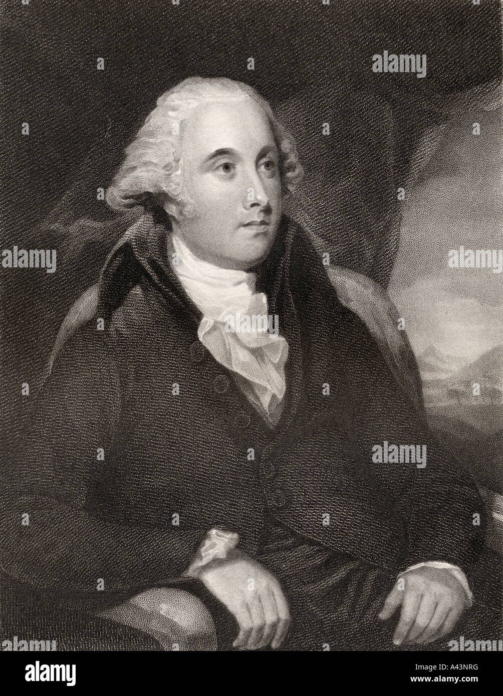 Robert Dundas of Arniston, 1758 - 1819. Judge and Chief Baron of the Exchequer Court in Scotland. Stock Photo