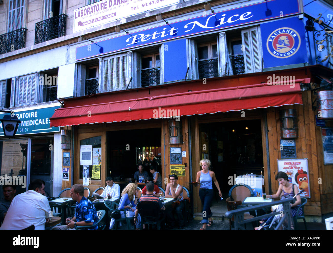 Marseilles France French bar pub African quarter restaurant Stock Photo Alamy
