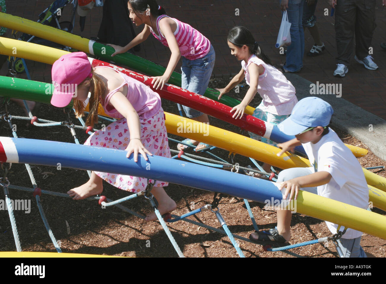 Playground at Sydney Darling Harbour Australia Stock Photo