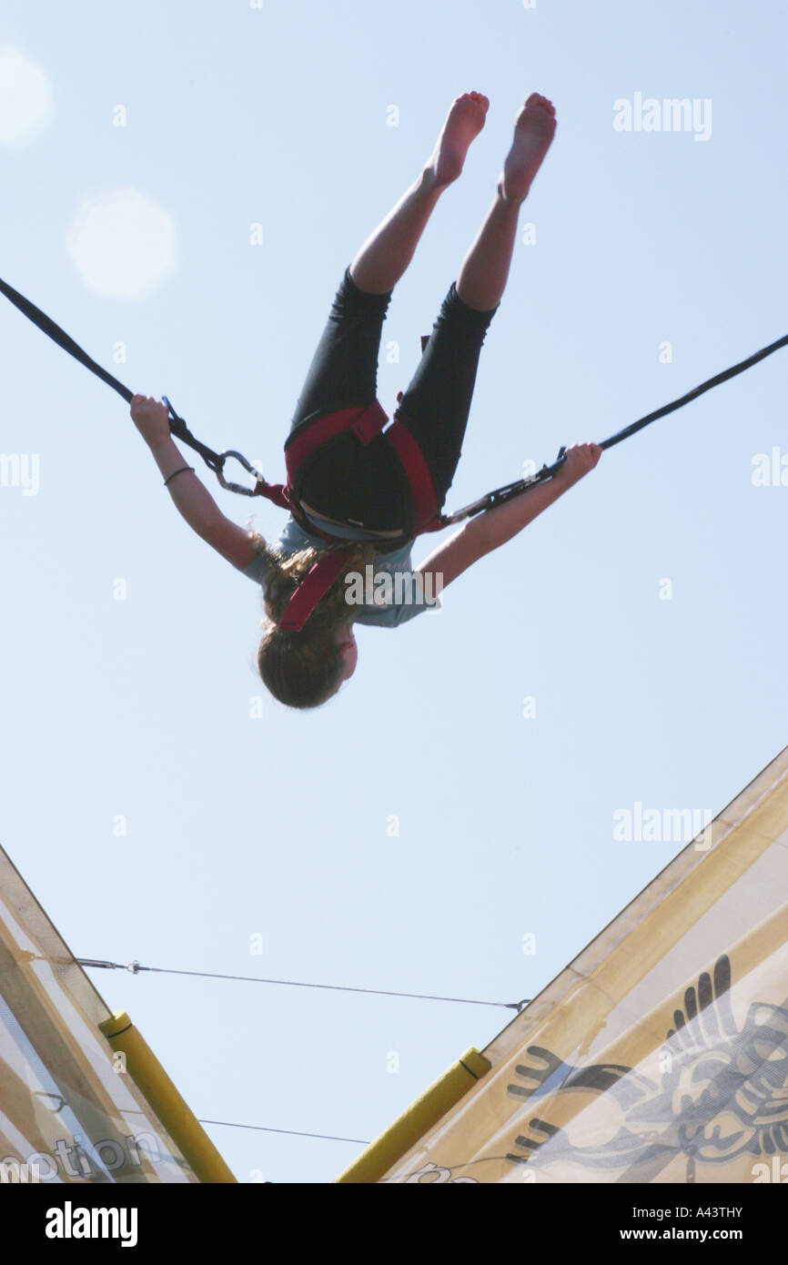 Trampoline harness hi-res stock photography and images - Alamy