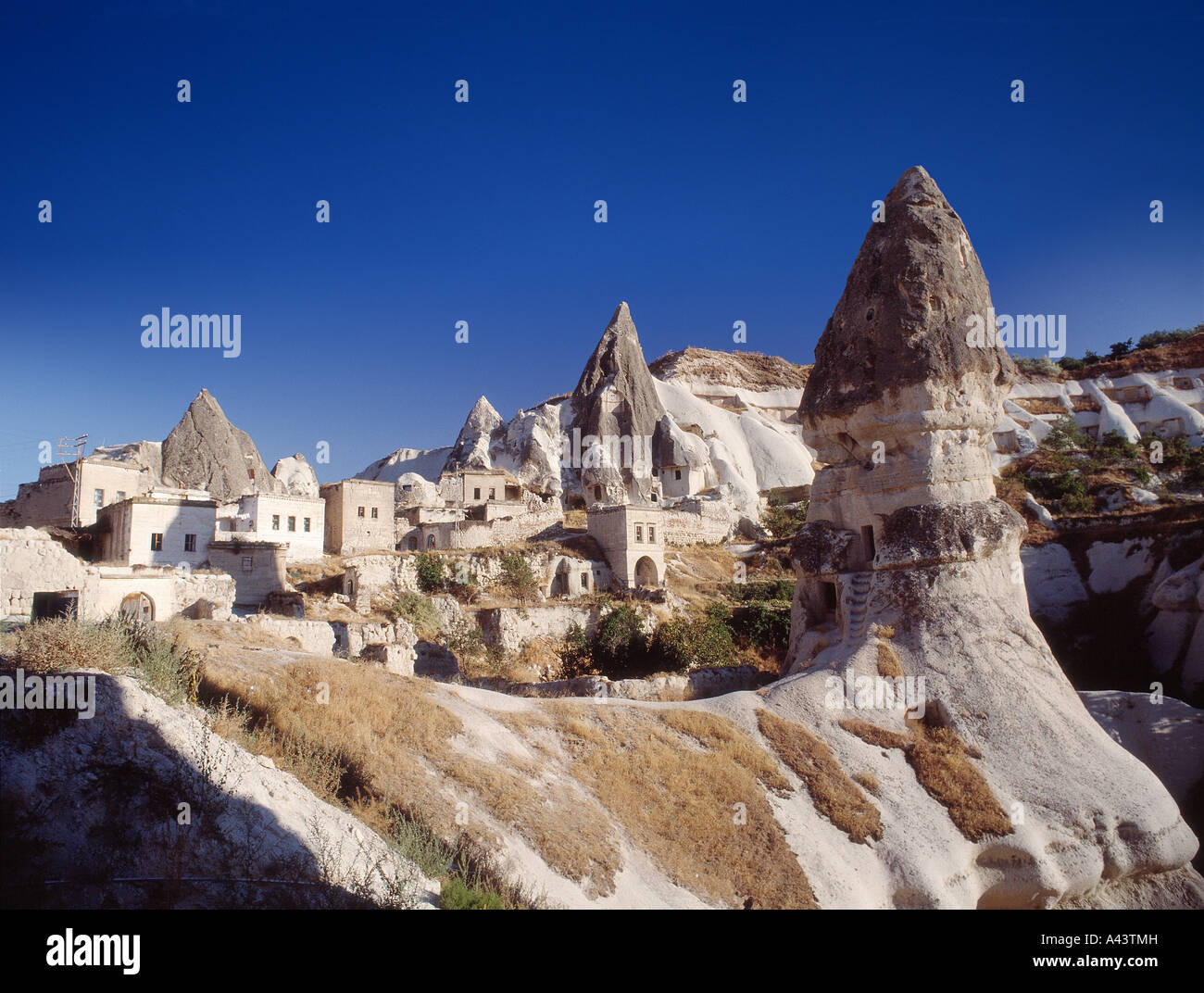Cappadocia rock houses in Turkey Stock Photo Alamy