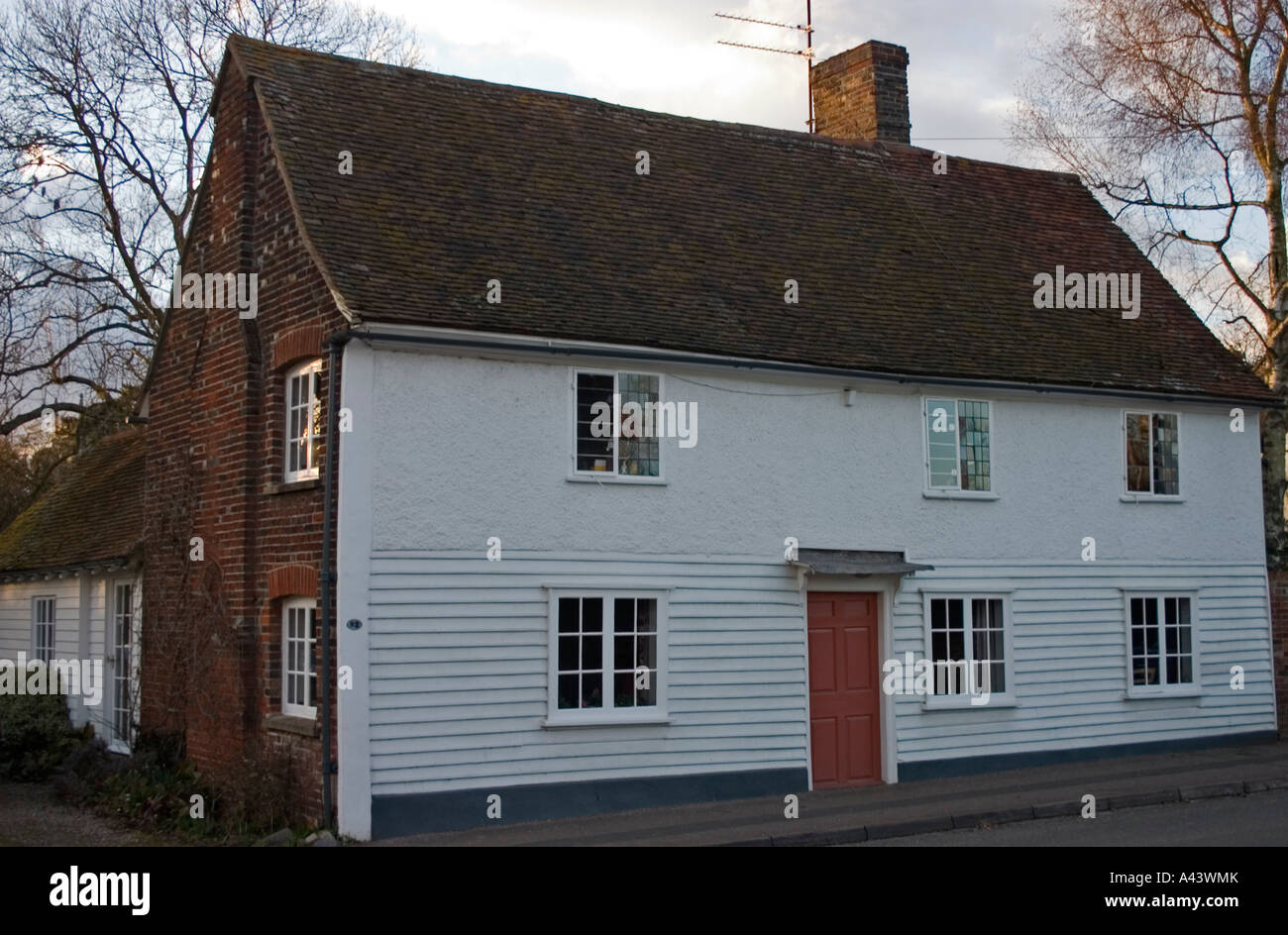 Typical country house in Barkway, Hertfordshire Stock Photo Alamy
