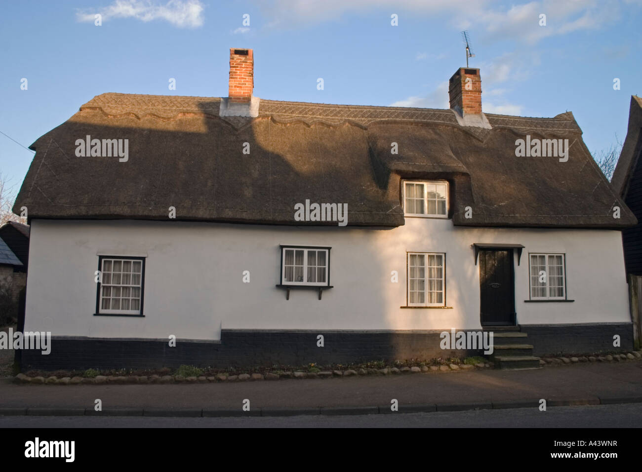 Thatched Cottage 5 in Barkway, Hertfordshire Stock Photo Alamy