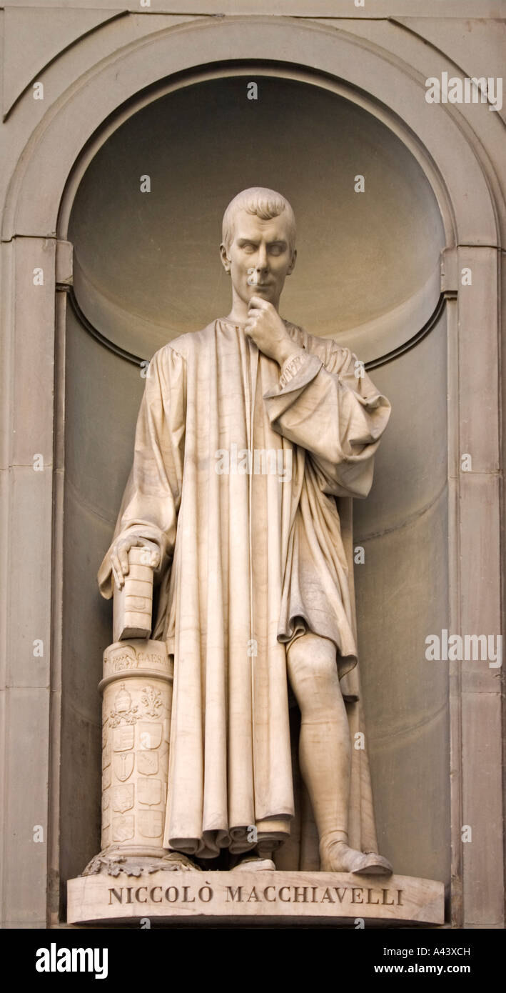 Niccolo Machiavelli Stock Photo