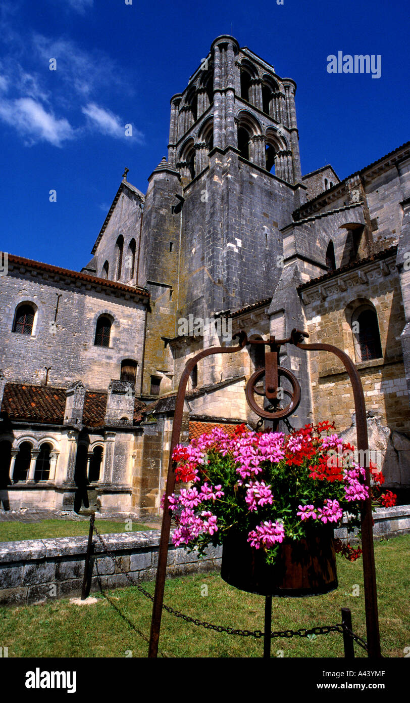 Abbey Monastery Cloister Vezelay France French Basilica of St Mary ...