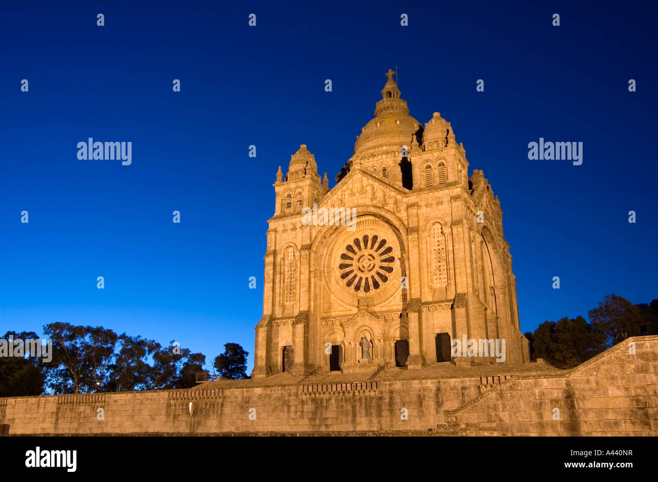 The Basilica MONTE DE SANTA LUZIA High On A Hill Top Above VIANA DO 