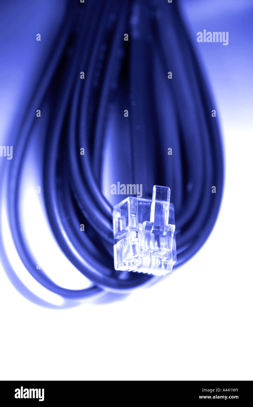 Plug end and wiring Stock Photo Alamy