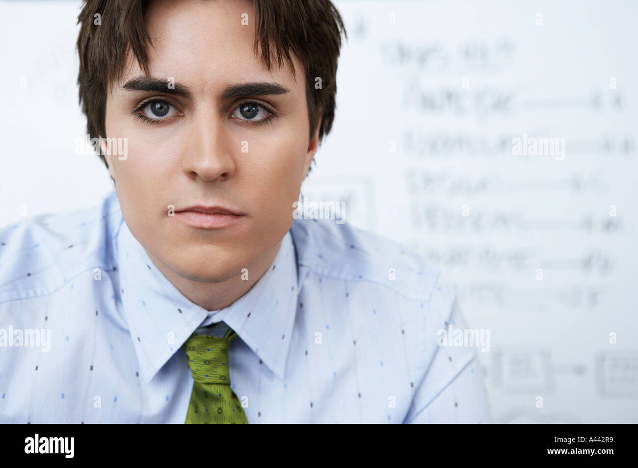 Blue eyes close up man hi-res stock photography and images - Alamy