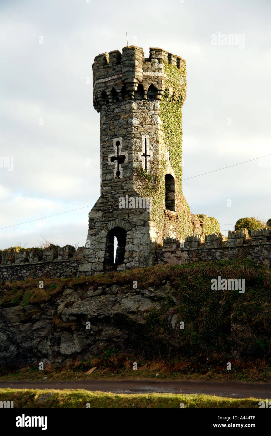 Holyhead wales castle hi-res stock photography and images - Alamy