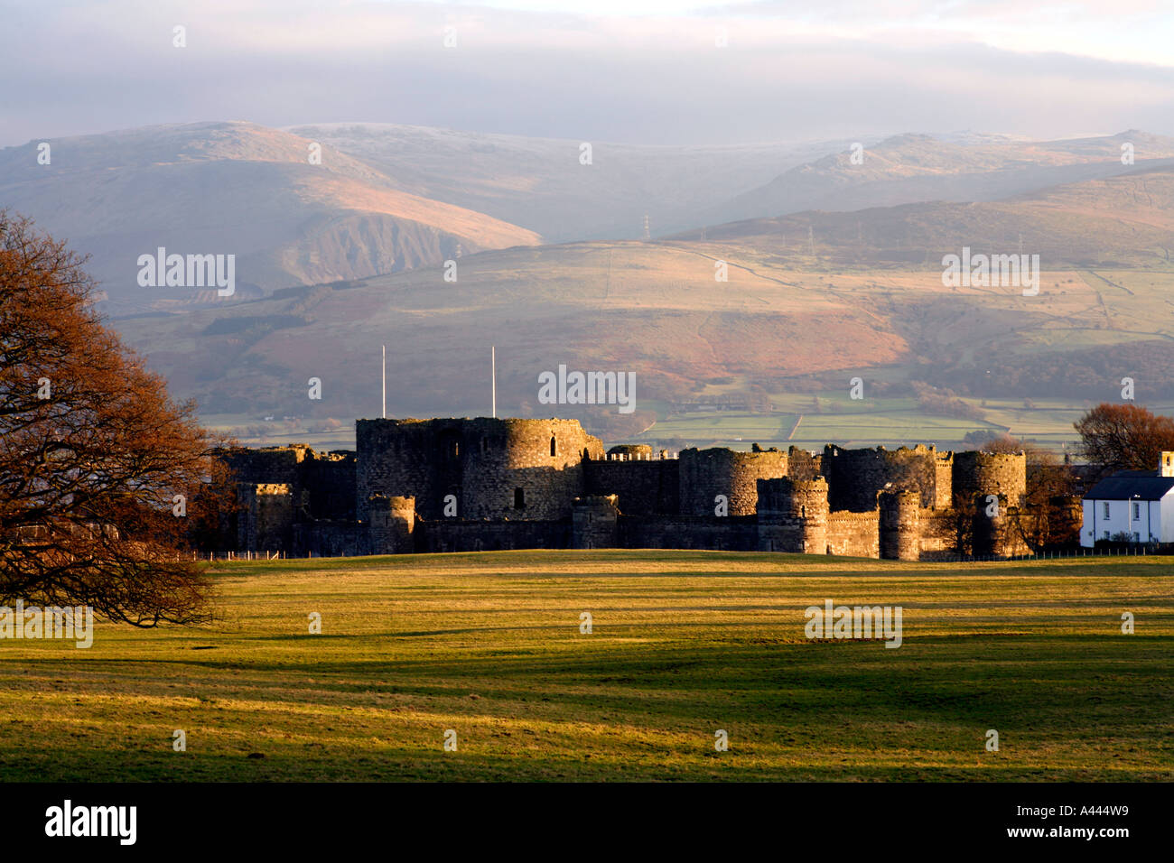 Beaumaris Castle, Anglesey, Wales Stock Photo