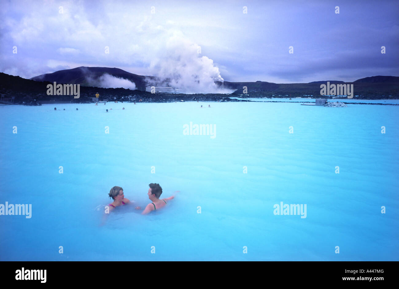 Iceland blue lagoon geo spa hi-res stock photography and images - Alamy