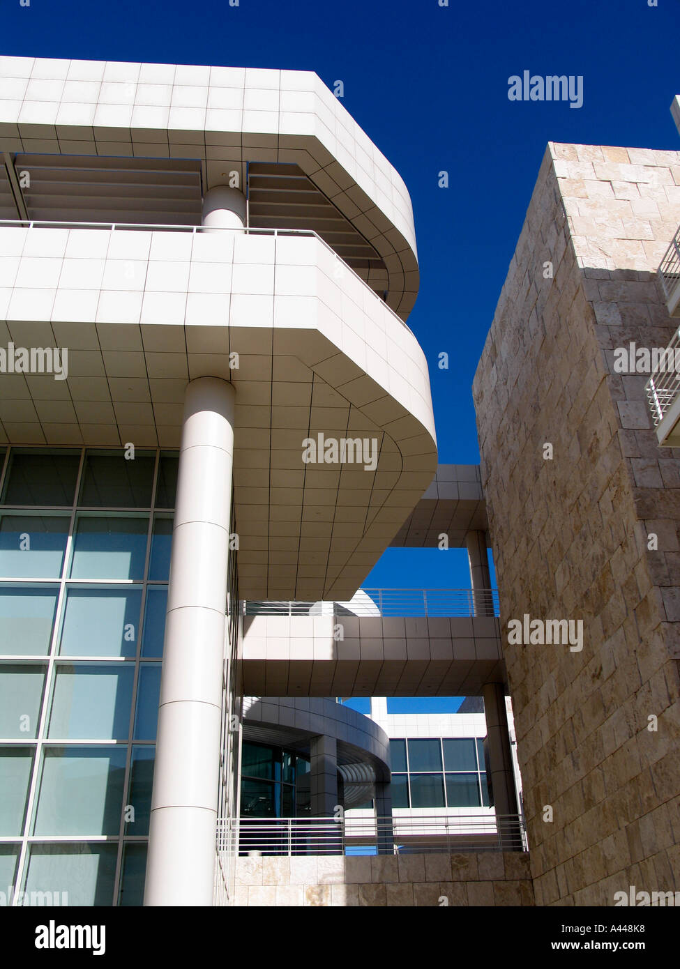 Getty Museum Los Angeles Stock Photo Alamy