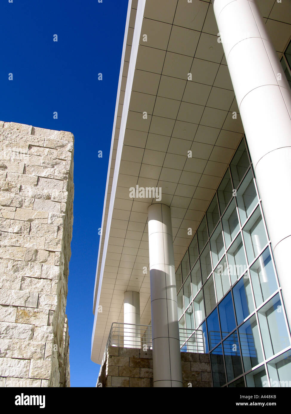 Getty Museum Los Angeles Stock Photo Alamy