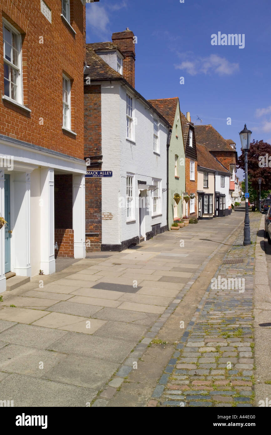 Historic abbey street faversham kent hires stock photography and