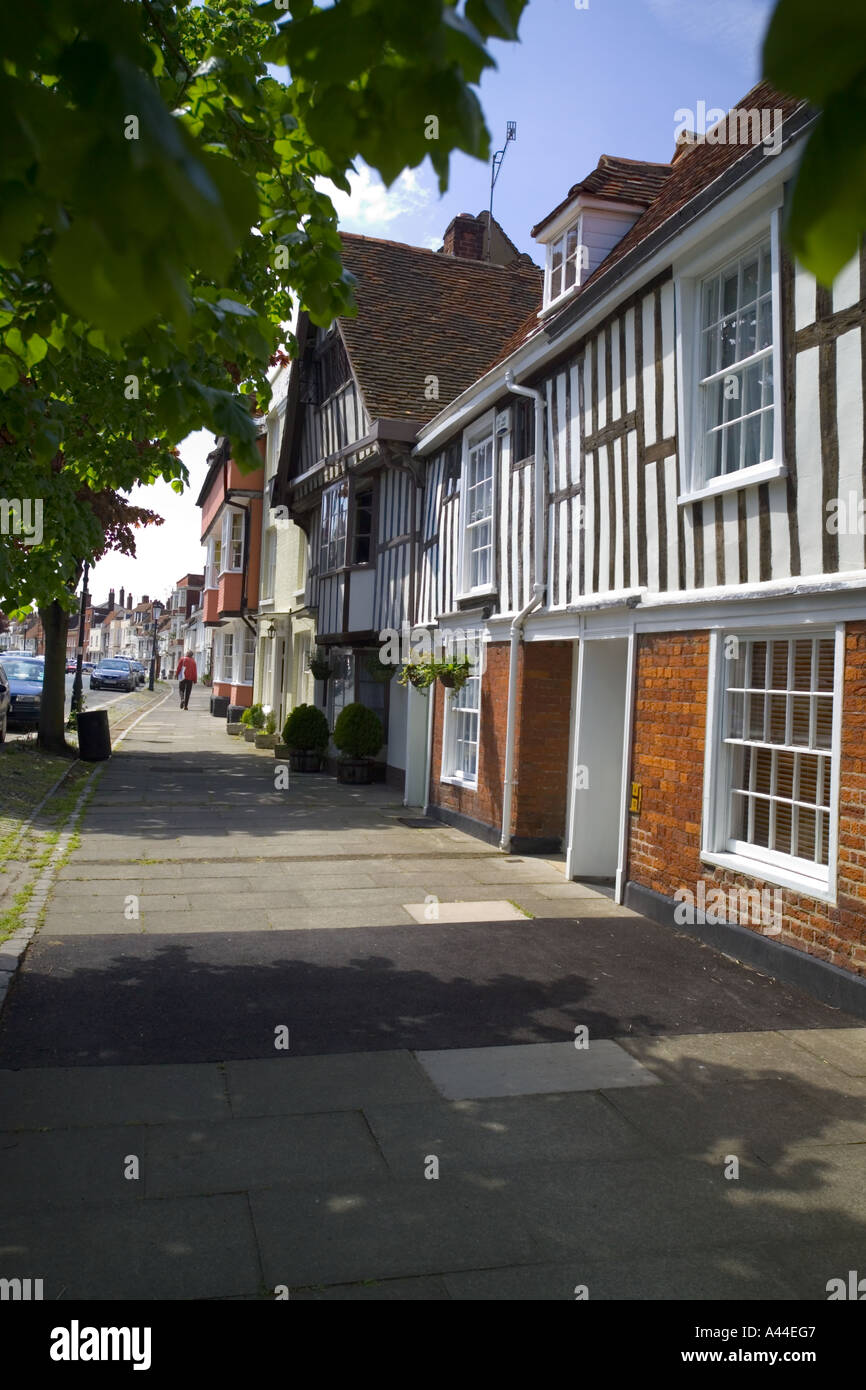 Historic abbey street faversham kent hires stock photography and