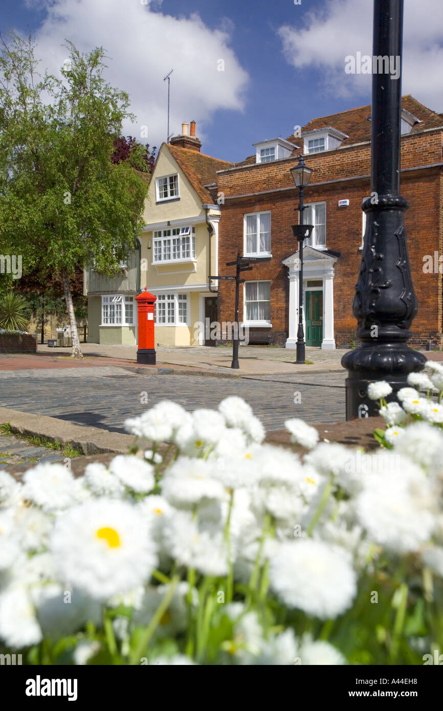 Houses in Abbey Street Faversham Kent Stock Photo Alamy
