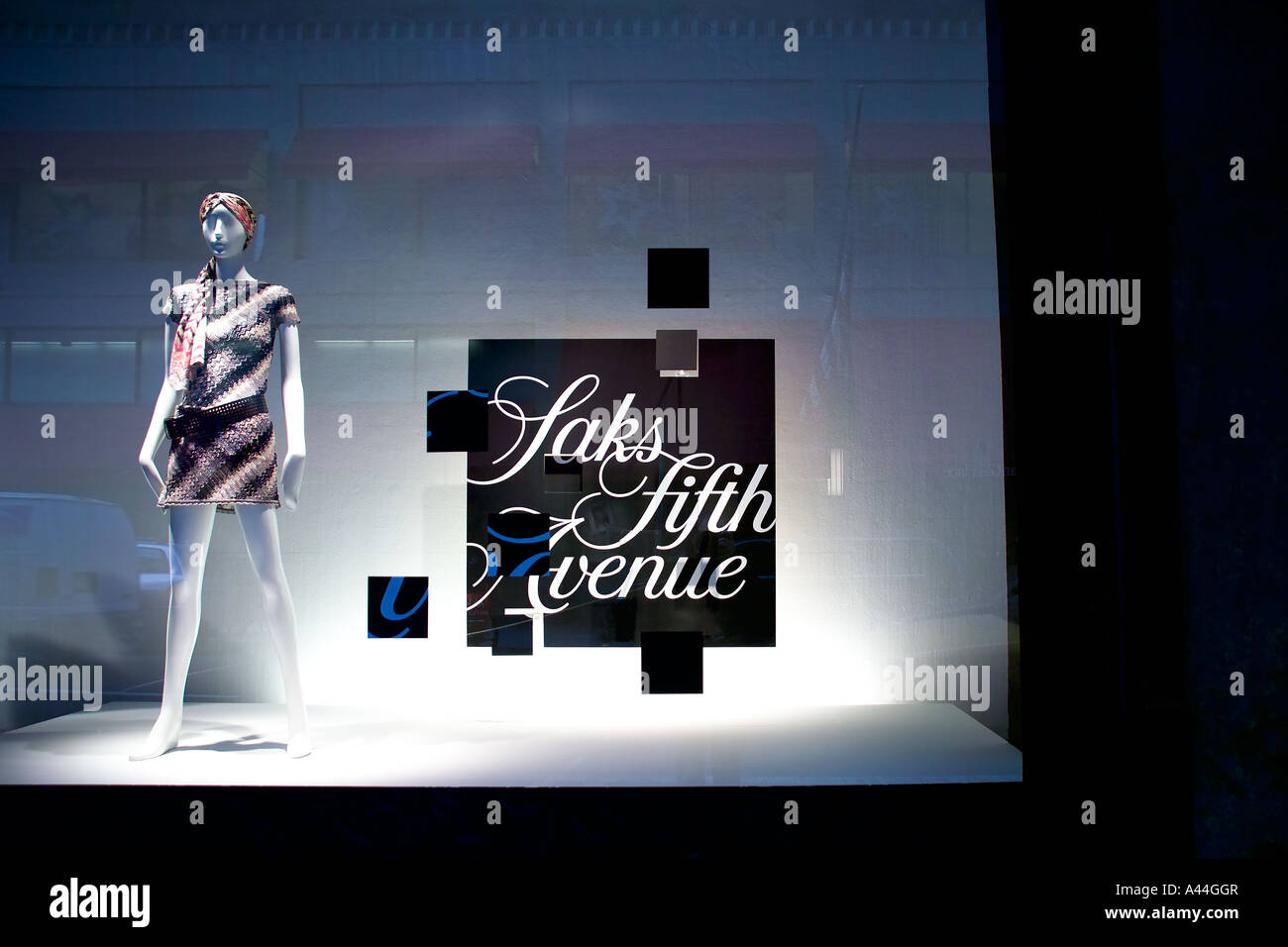 Saks of Fifth avenue Window display, Manhattan, New York City, New York