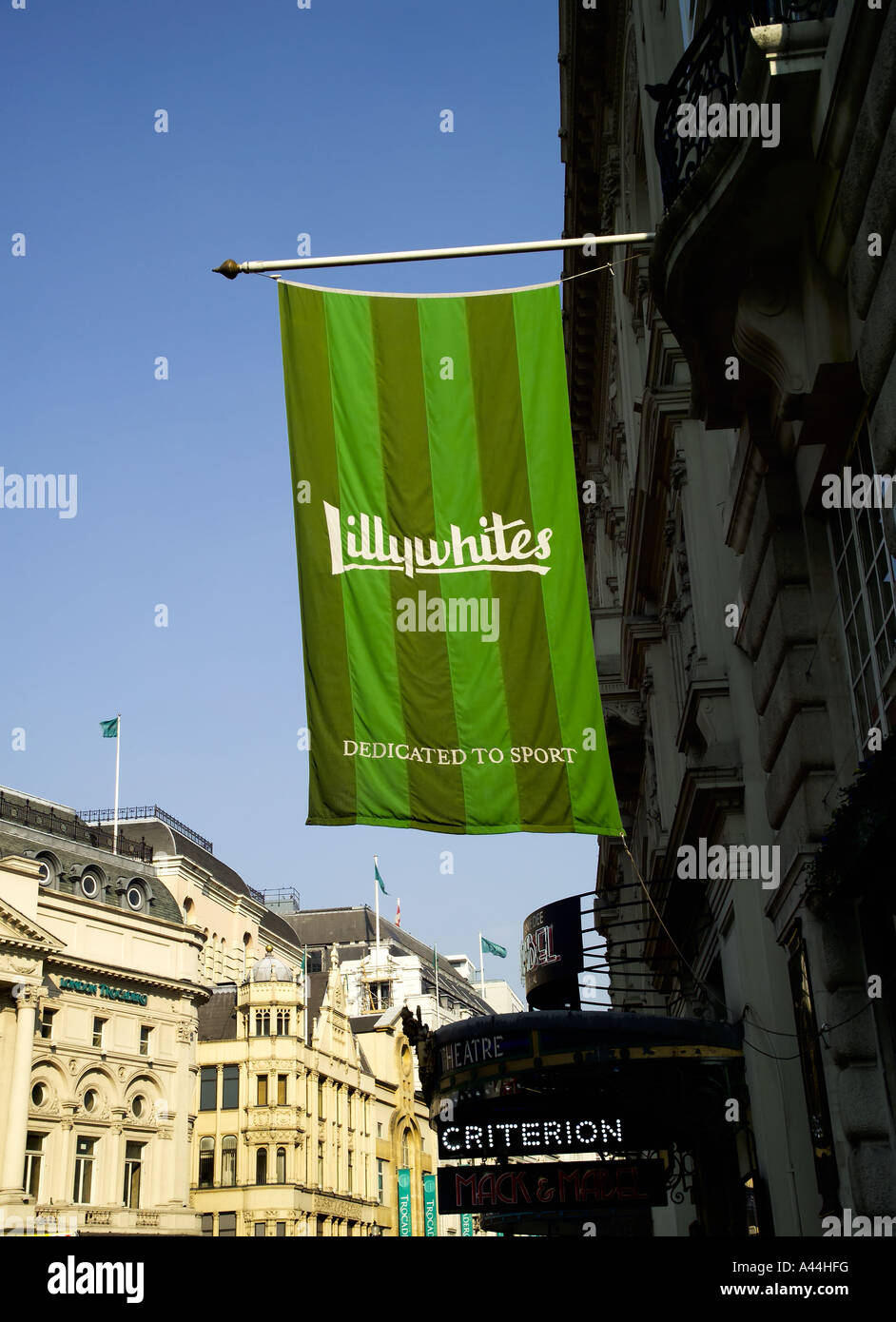 Lillywhites sports shop in Piccadilly Circus London England Stock Photo