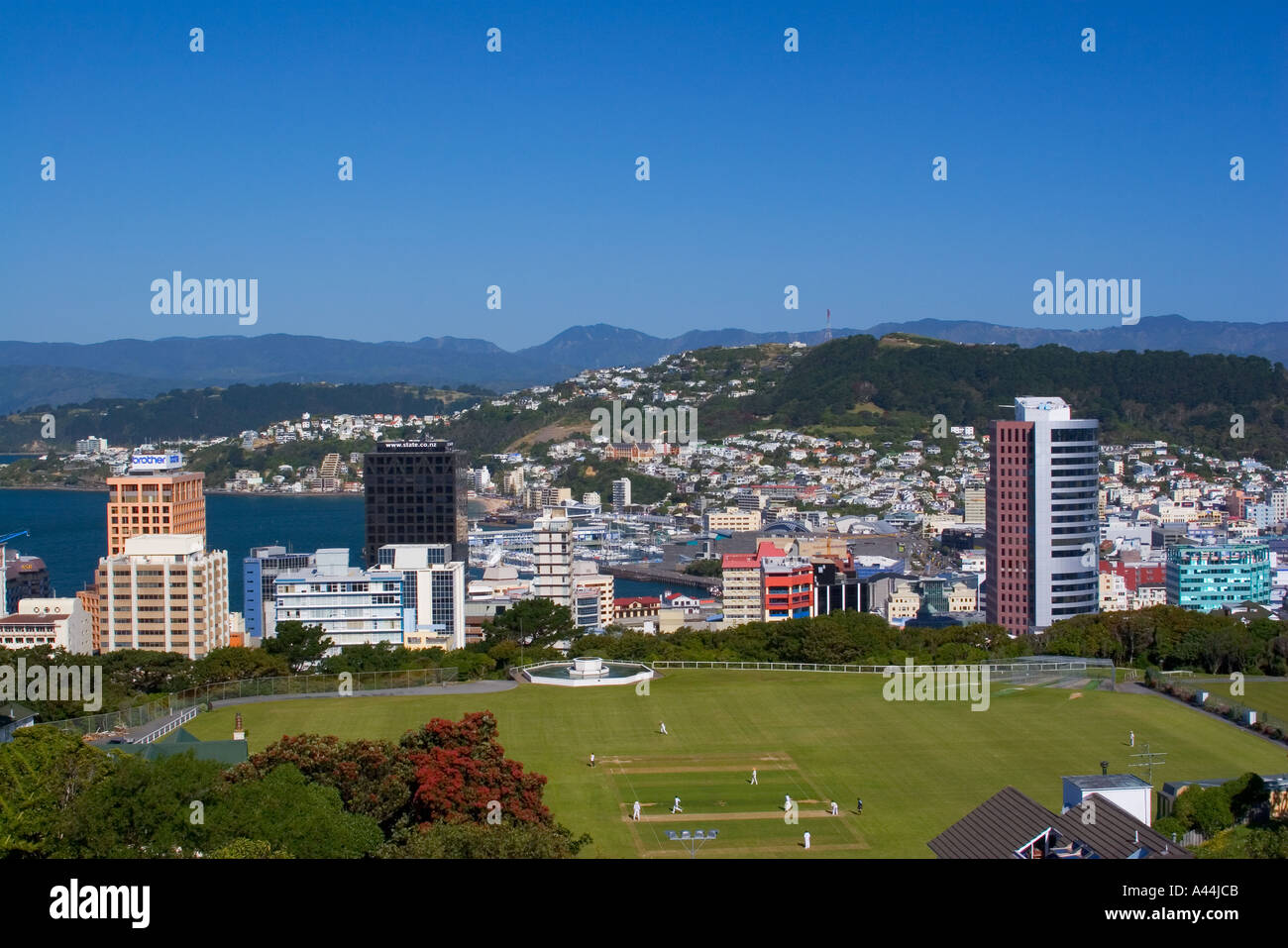 Wellington New Zealand Stock Photo